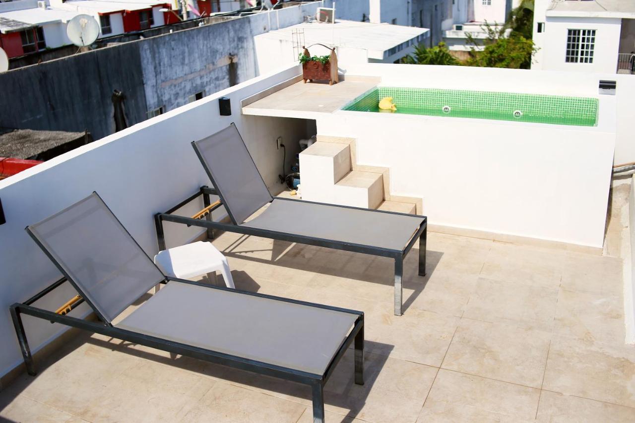 Habitacion, Jacuzzi Rooftop, Gran Wi-Fi Cancún Zewnętrze zdjęcie
